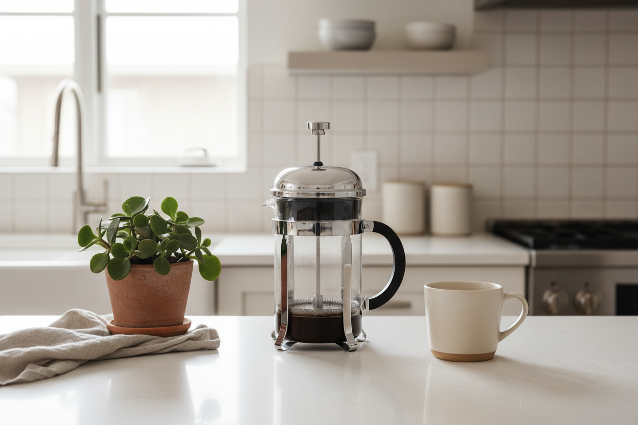 French Press: Full-Bodied and Foolproof